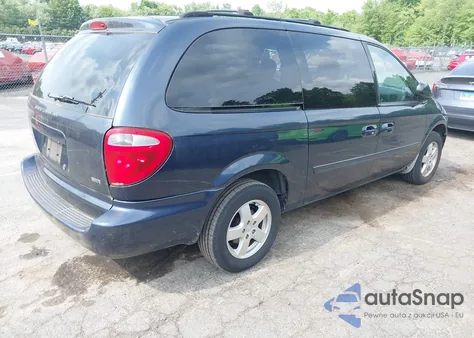 2007 Dodge Grand Caravan Sxt из США, поврежденный, VIN 2D4GP44L07R106957